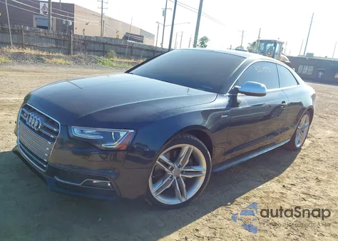 2014 Audi S5 3.0T Premium Plus из США, поврежденный, VIN WAUCGAFR6EA071206